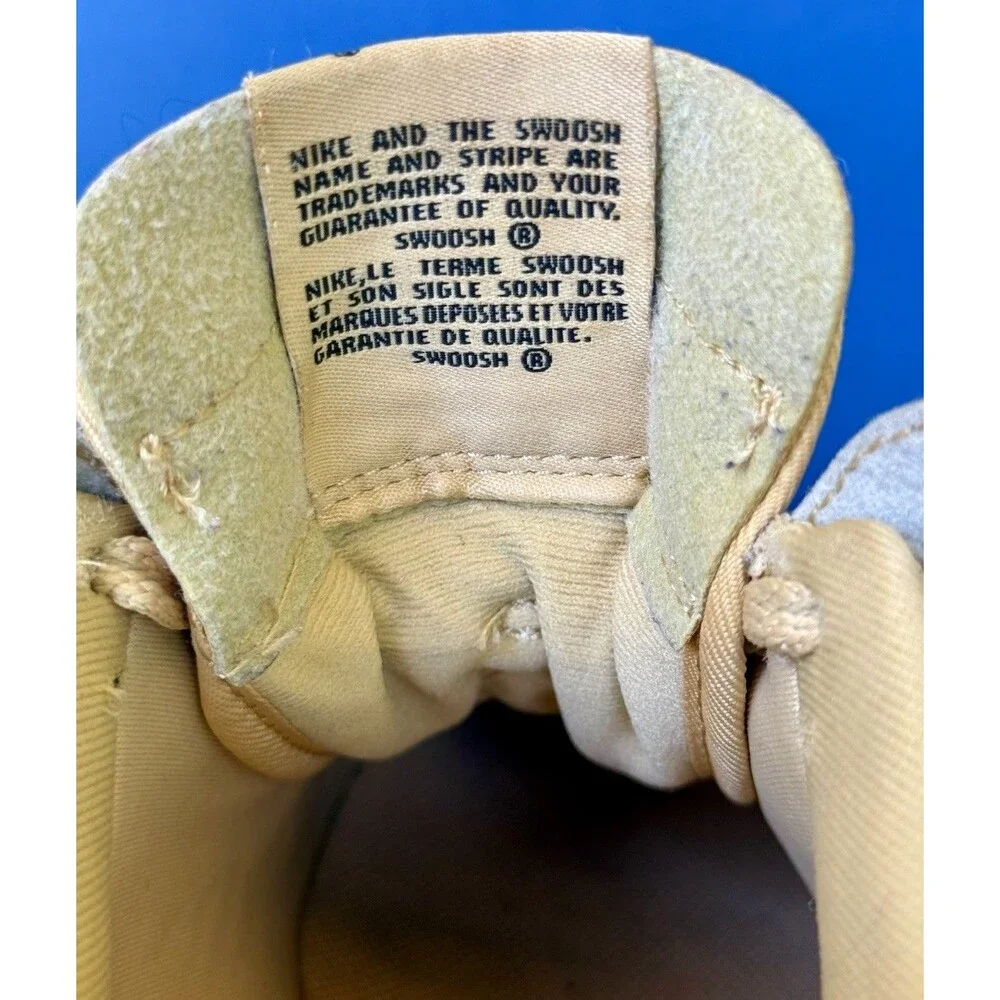 Nike Air Force 1 Fontanka Sesame Gum Brown Leather Sneakers Women's 7 DH1290-201